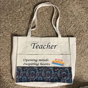 Teacher Canvas Bag